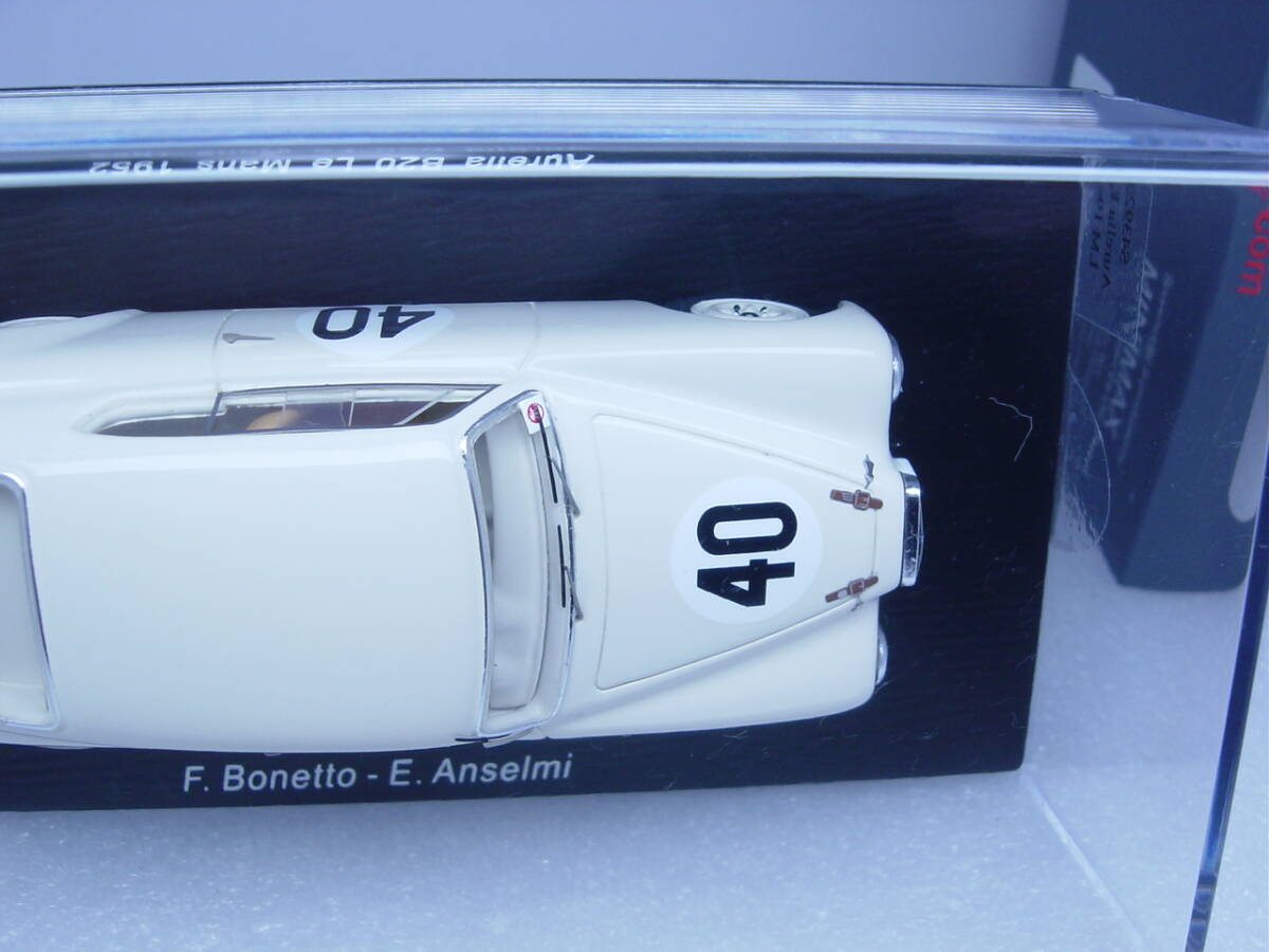 【送料無料】1/43 Spark ランチア アウレリア B20 F.Bonetto Winner Targa Florio 1952 □スパークモデル 1⁄43 1952 ランチア アウレリア B20 #40 ルマン24h