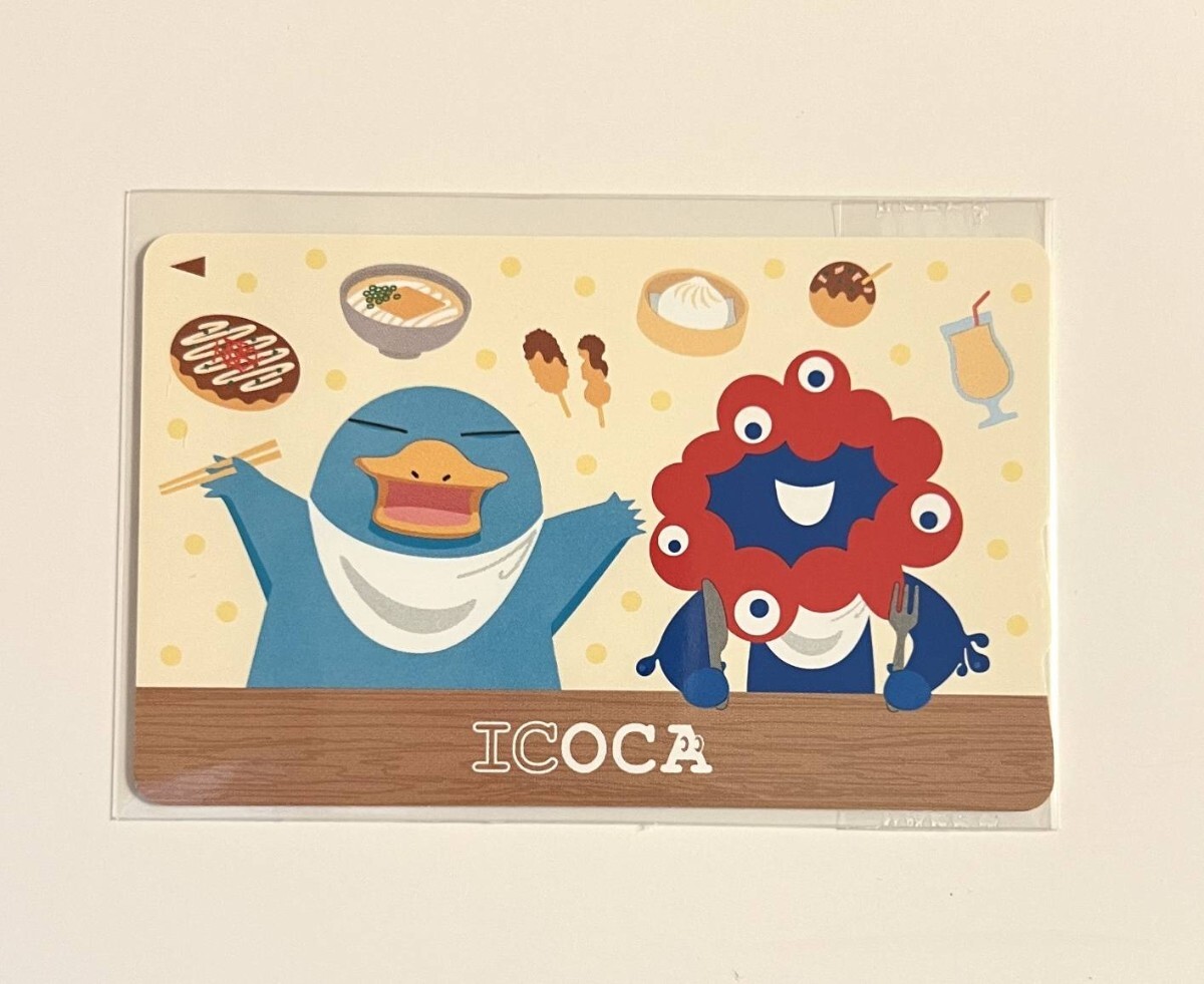 【万博】2枚セット ICOCA ミャクミャク×イコちゃん 記念 残高ゼロ ICOCA万博記念デザイン イコちゃん ミャクミャク 残高ゼロ