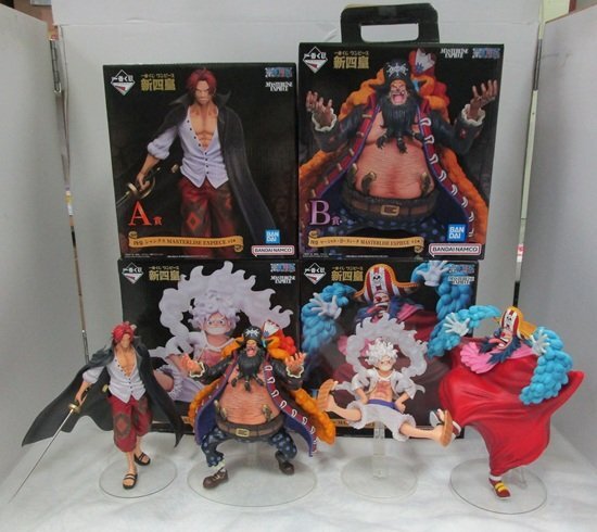 ワンピース フィギュア A賞 D賞 セット □【開封品】 一番くじ ワンピース 新四皇 フィギュア 4種セット