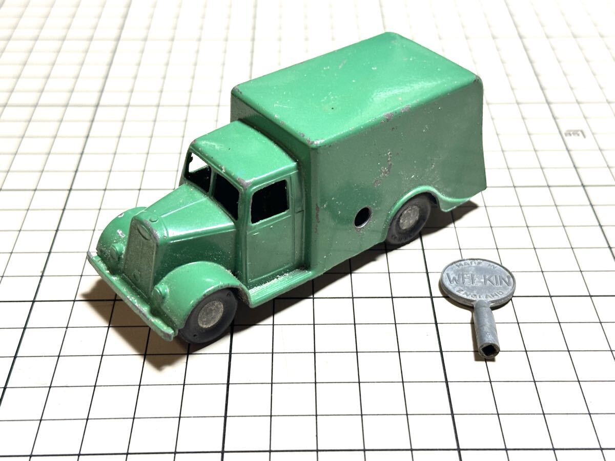 CHAD VALLEY チャドバレー WEE KIN TOYS 502 GUY VAN トラック ゼンマイ式 ミニカー ビンテージ おもちゃ_画像1