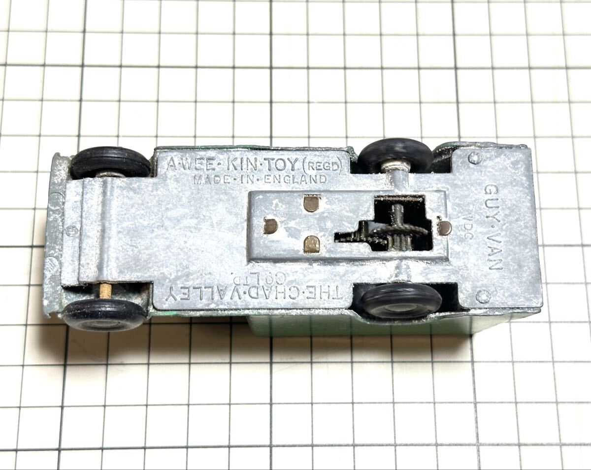 CHAD VALLEY チャドバレー WEE KIN TOYS 502 GUY VAN トラック ゼンマイ式 ミニカー ビンテージ おもちゃ_画像7