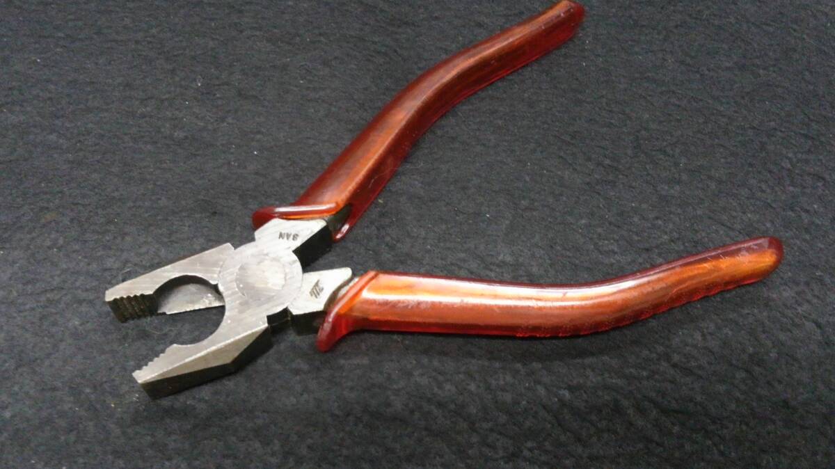 <08087> LIFE MAN ライフマン No382016 電工ペンチ ジスマーク_画像2