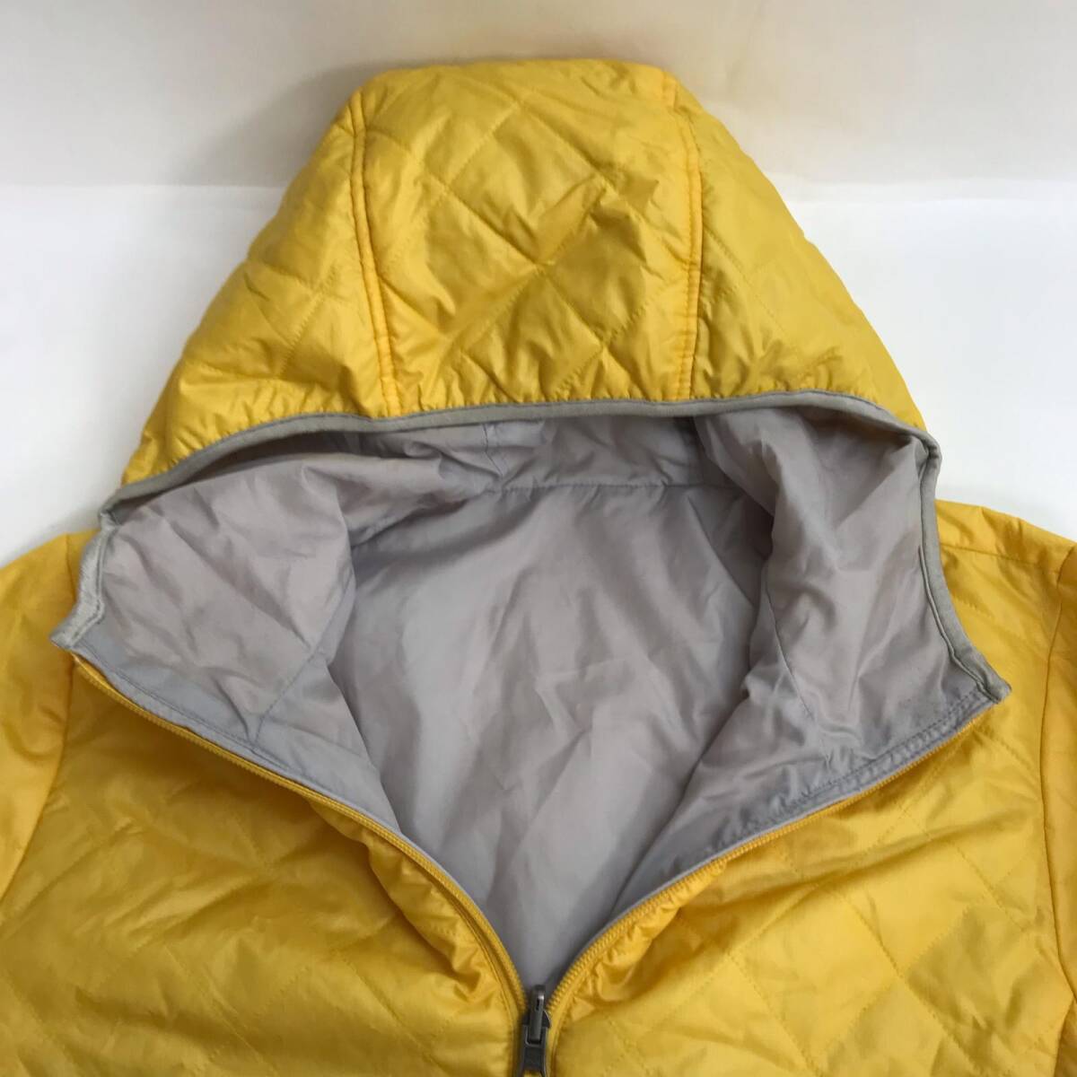 1円〜/UNIQLO【ユニクロ】リバーシブルジャンパー【レディースM/グレー×黄/gray×yellow】アウター/Jacket/Jumper◆BJ088-e-1yn_画像6