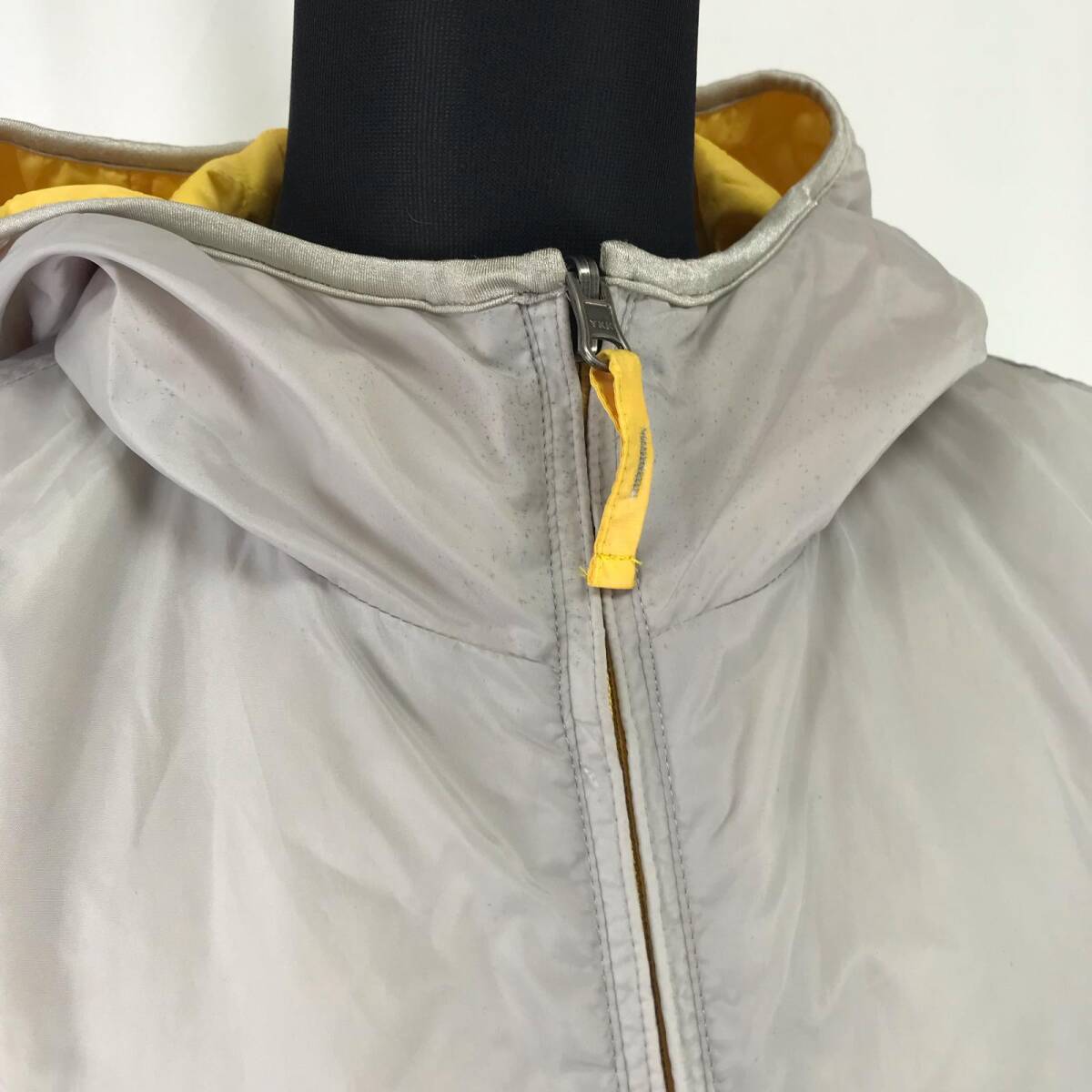 1円〜/UNIQLO【ユニクロ】リバーシブルジャンパー【レディースM/グレー×黄/gray×yellow】アウター/Jacket/Jumper◆BJ088-e-1yn_画像8