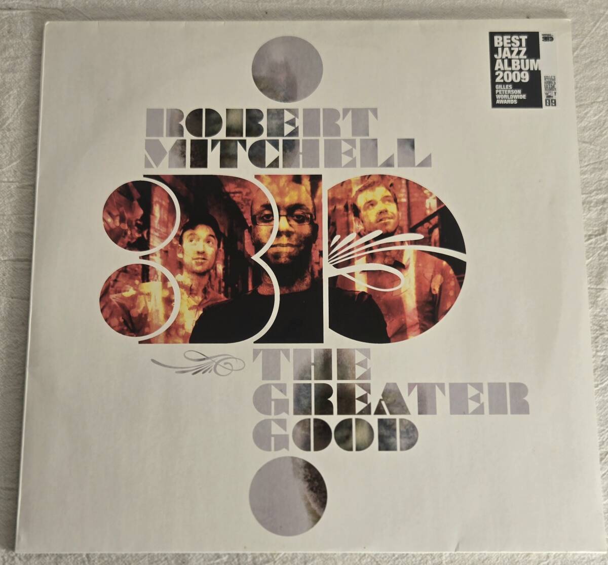 ★激レア! LPレコード★ Robert Mitchell 3io The Greater Good ジャイルス・ピーターソン massive attack teardrop カバー レアグルーヴ_画像1