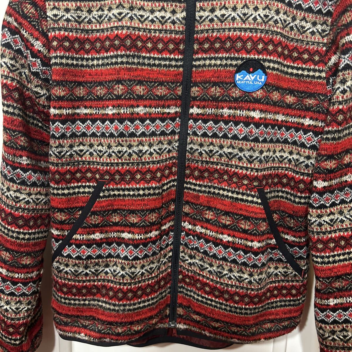 KAVU リバーシブルジャンパー レア商品 サイズ:M_画像3
