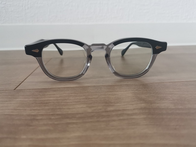 JULIUS TART OPTICAL AR 44/22 GRAY SMOKE/BLACK BROW POKER FACE別注 44　■ジュリアスタートオプティカル ユリアス　タート_画像2