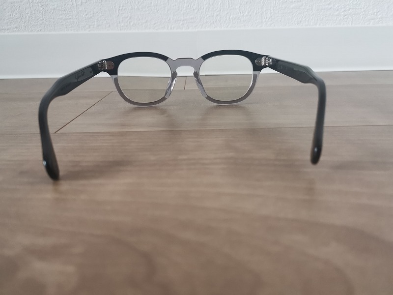 JULIUS TART OPTICAL AR 44/22 GRAY SMOKE/BLACK BROW POKER FACE別注 44　■ジュリアスタートオプティカル ユリアス　タート_画像5