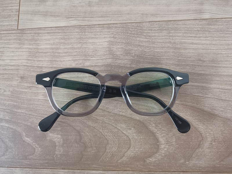 JULIUS TART OPTICAL AR 44/22 GRAY SMOKE/BLACK BROW POKER FACE別注 44　■ジュリアスタートオプティカル ユリアス　タート_画像6