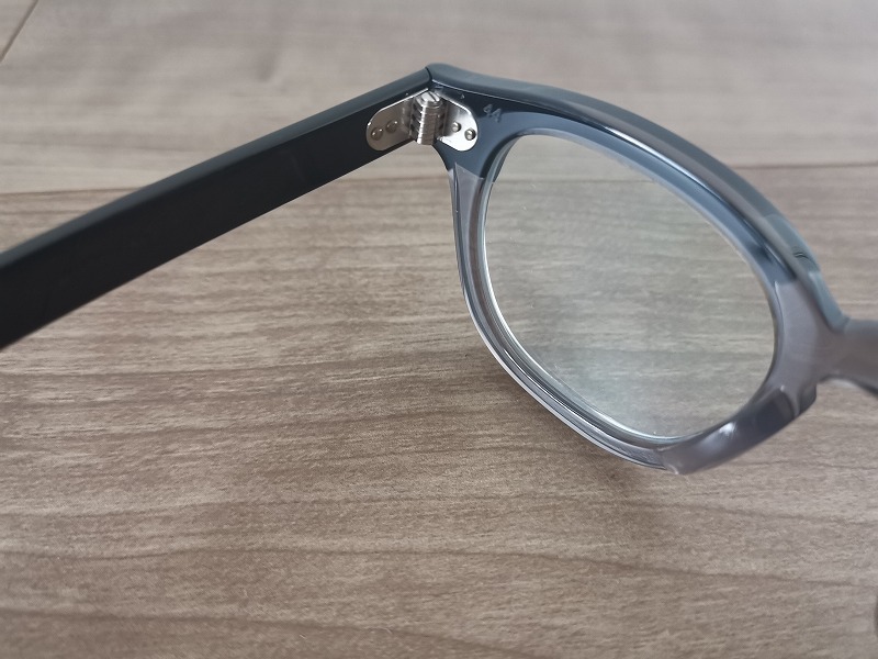 JULIUS TART OPTICAL AR 44/22 GRAY SMOKE/BLACK BROW POKER FACE別注 44　■ジュリアスタートオプティカル ユリアス　タート_画像3