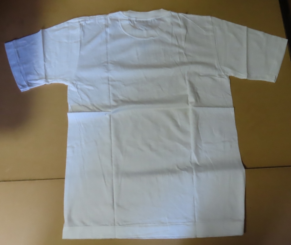 〓★20-30年位昔の未使用Tシャツ●胸囲84-92 Mサイズ★〓ミズノ mizuno WORLD WIN／52TA-0271〓白色〓美津濃●_画像8
