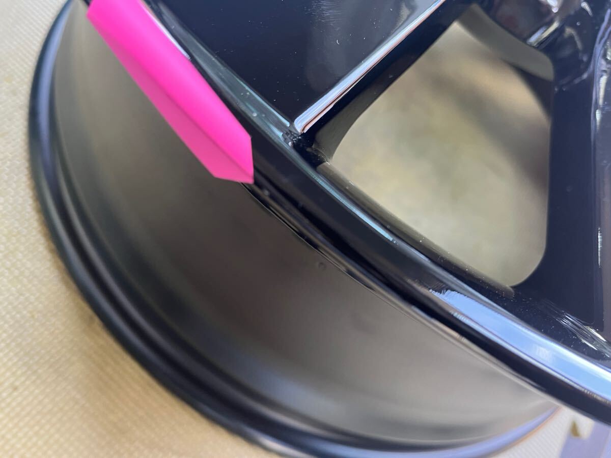 新車外し ホンダ 新型 RV系 ヴェゼル 純正 アルミホイール４本 18インチ7.5J+55 PCD114.3-5H 熊本(送料安い) オデッセイ_画像6