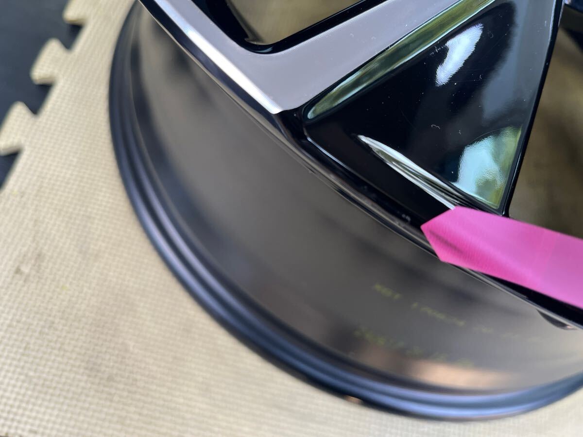 新車外し ホンダ 新型 RV系 ヴェゼル 純正 アルミホイール４本 18インチ7.5J+55 PCD114.3-5H 熊本(送料安い) オデッセイ_画像7