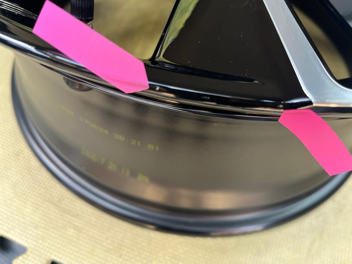 新車外し ホンダ 新型 RV系 ヴェゼル 純正 アルミホイール４本 18インチ7.5J+55 PCD114.3-5H 熊本(送料安い) オデッセイ_画像8