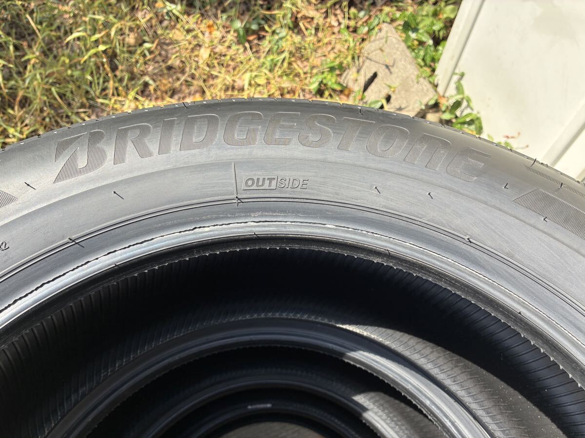 新車外し ブリヂストン BRIDGESTONE TURANZA T005A 215/60R17 タイヤ4本セット 2025年01週 レクサスUX C-HR 20系アルファード 熊本_画像6