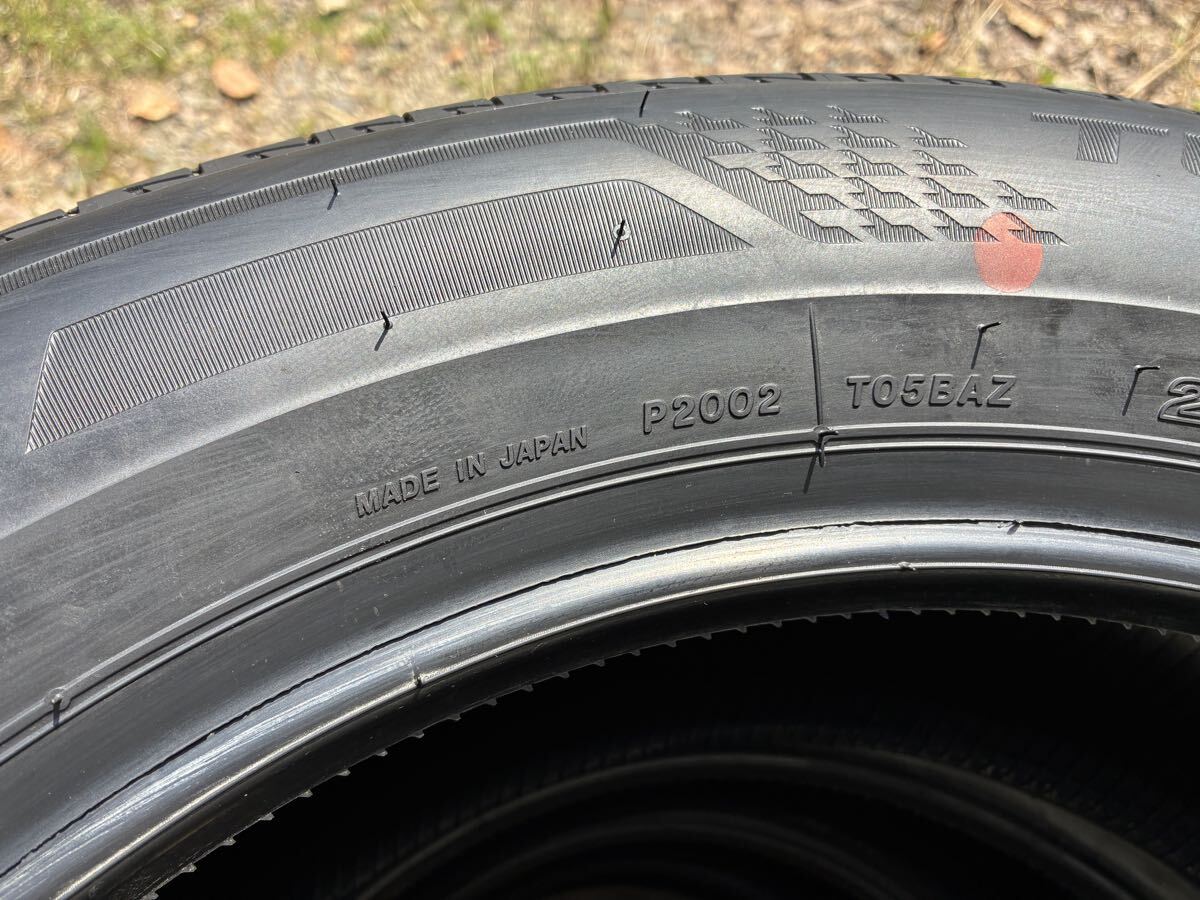新車外し ブリヂストン BRIDGESTONE TURANZA T005A 215/60R17 タイヤ4本セット 2025年01週 レクサスUX C-HR 20系アルファード 熊本_画像8