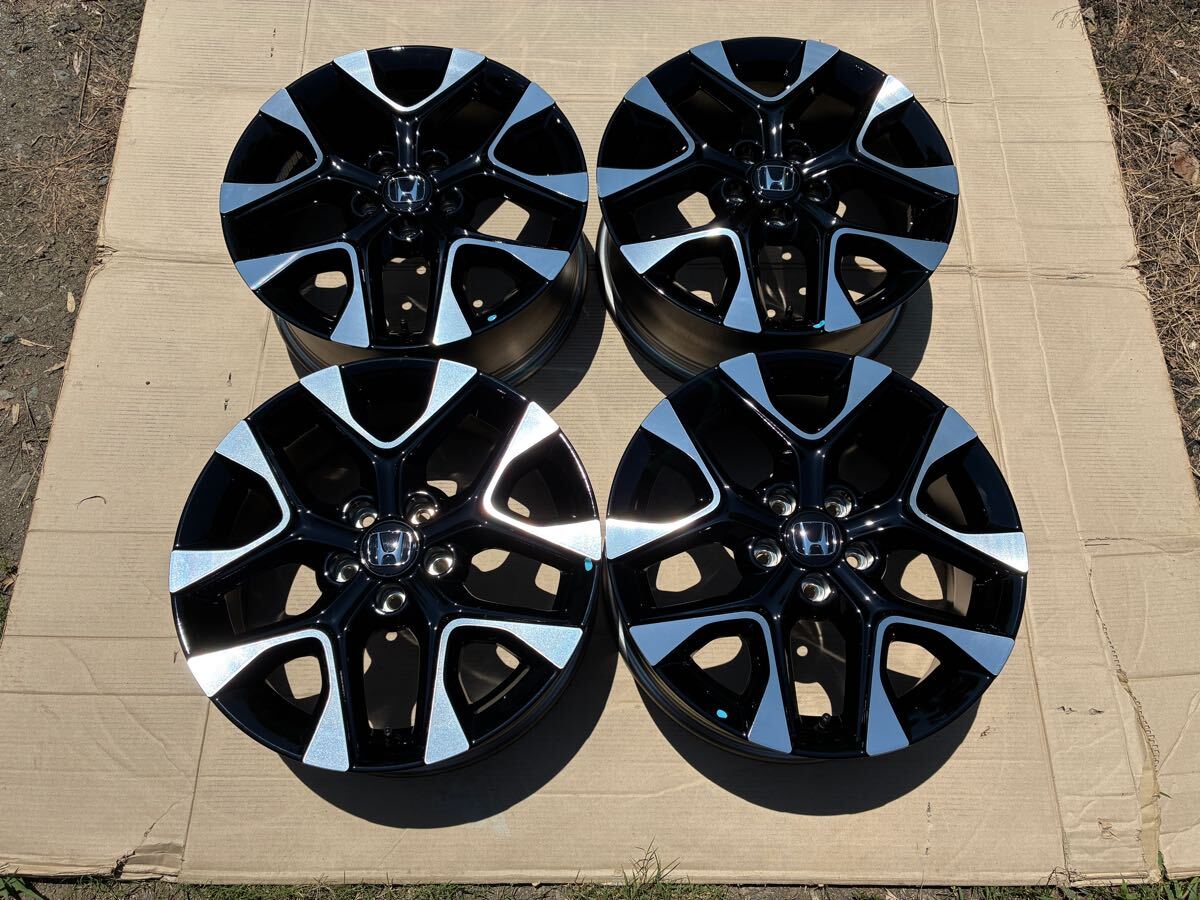 新車外し ホンダ 新型 ZR-V Z 純正 アルミホイール4本 18インチ7J+50 PCD114.3-5H 熊本(送料安い) オデッセイ ヴェゼル スタッドレス用に_画像1