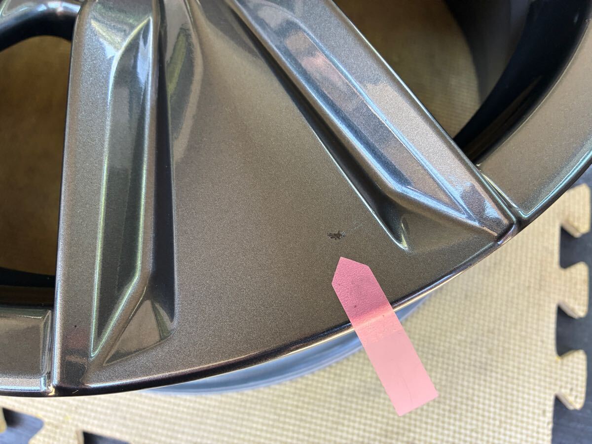 レクサス UX バージョンC 純正ホイール4本セット 17in×6.5J+40 114.3-5H 熊本(送料安い) ダークグレーメタリック塗装_画像5