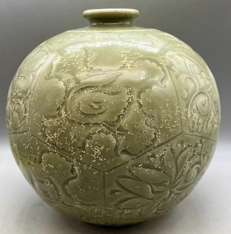 九谷焼赤絵花見図徳利 [B25807] 九谷焼赤絵花見図徳利 [B25807] 九谷焼赤絵花見図徳利 [B25807