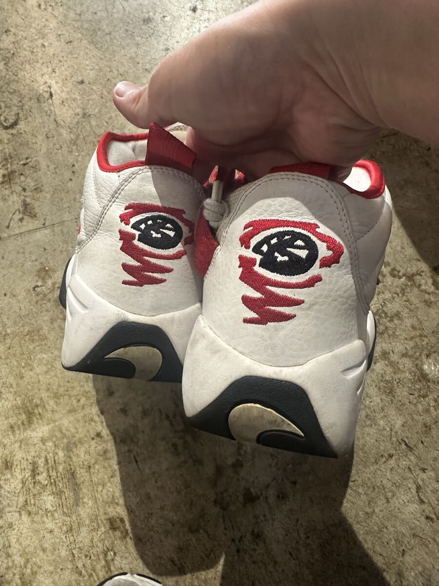 【箱無し】ナイキ　エアシェイク　ホワイト/レッド　28.5cmスニーカーnike NIKE_画像3