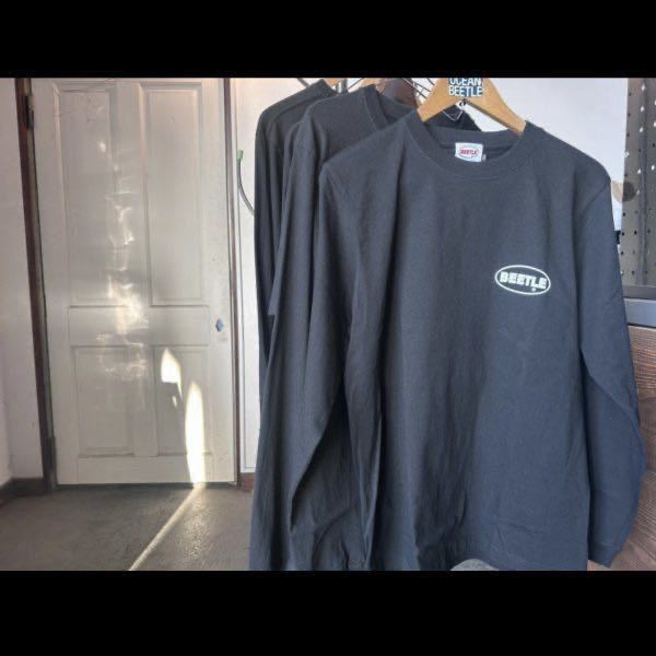 【OCEAN BEETLE】オーシャンビートル BEETLE Pretty dog Long-sleeve shirt 長袖Tシャツ 犬 ロンT BLACK-XL バイカー Sacred Steelコラボ_画像3