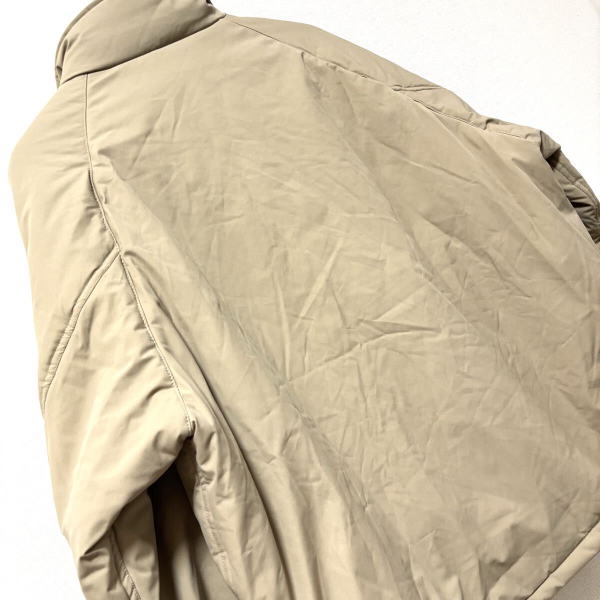 美品◎ビッグシルエット！【The Craft Crew PRODUCTS】パディング ジャケット 中綿 軽量 アウター アウトドア ベージュ メンズ L/Y35458SS_画像7