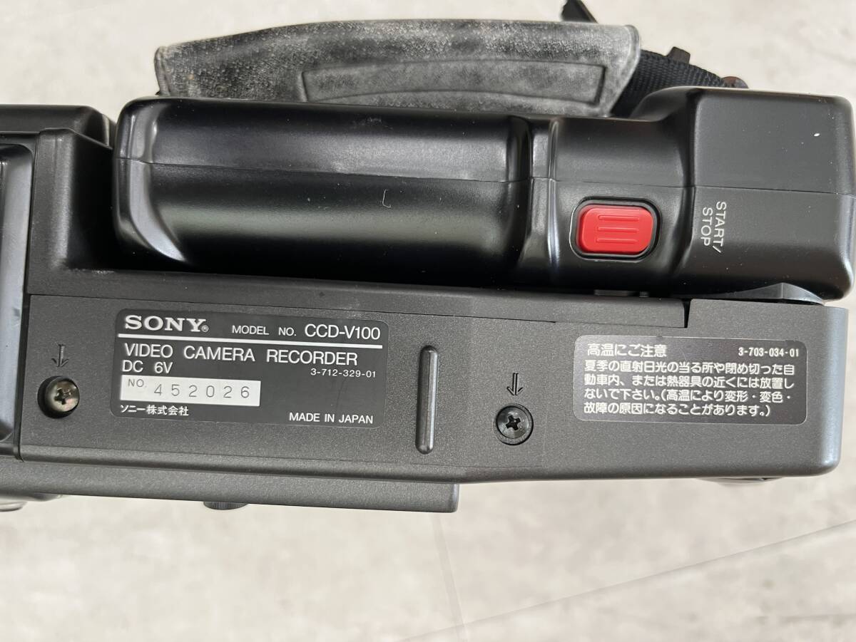 #3374 SONY CCD-V100 ソニー ビデオカメラ ビデオ