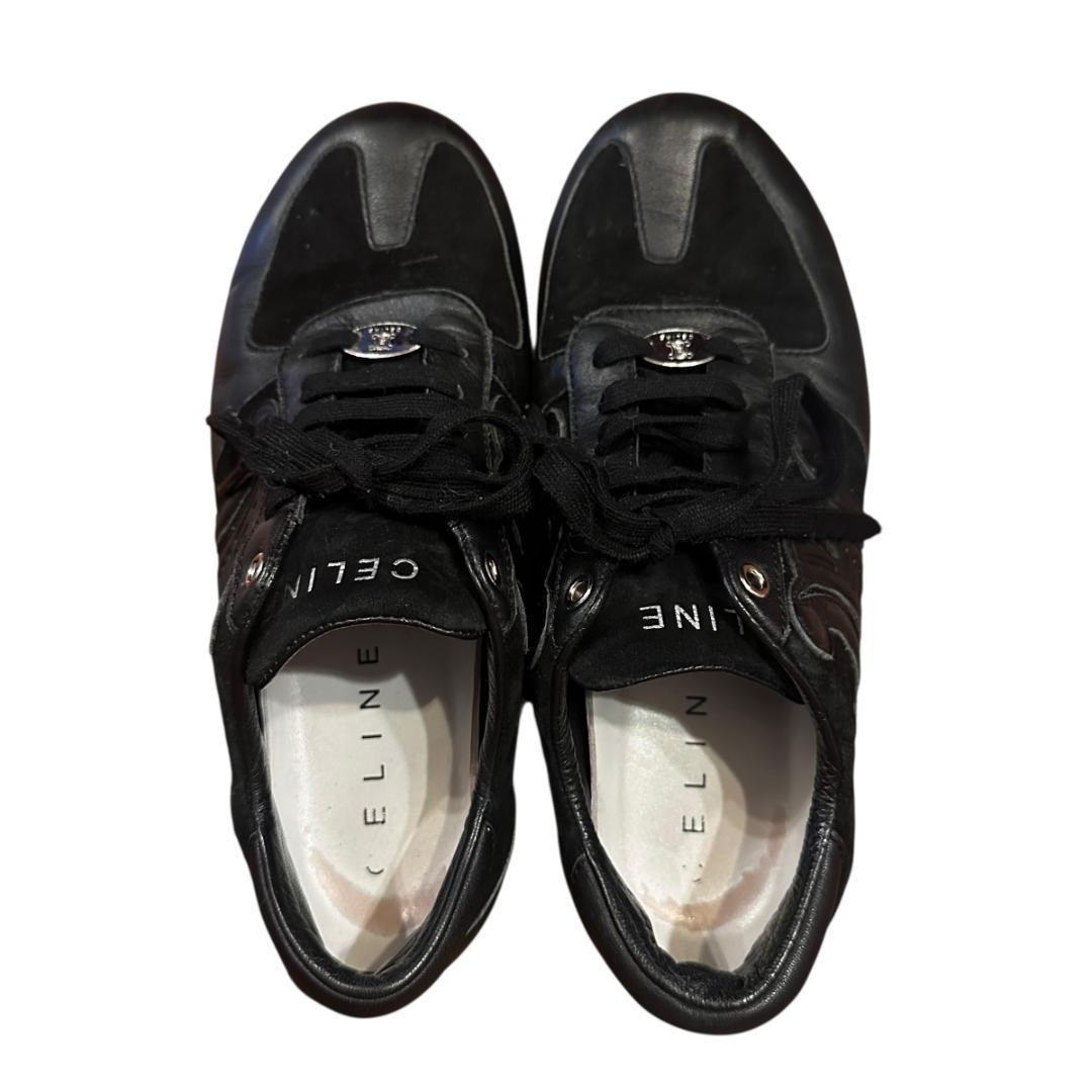 old CELINE 革スウェードスニーカー size36(23cm)sh048 old CELINE 革スウェードスニーカー size36(23cm)sh048
