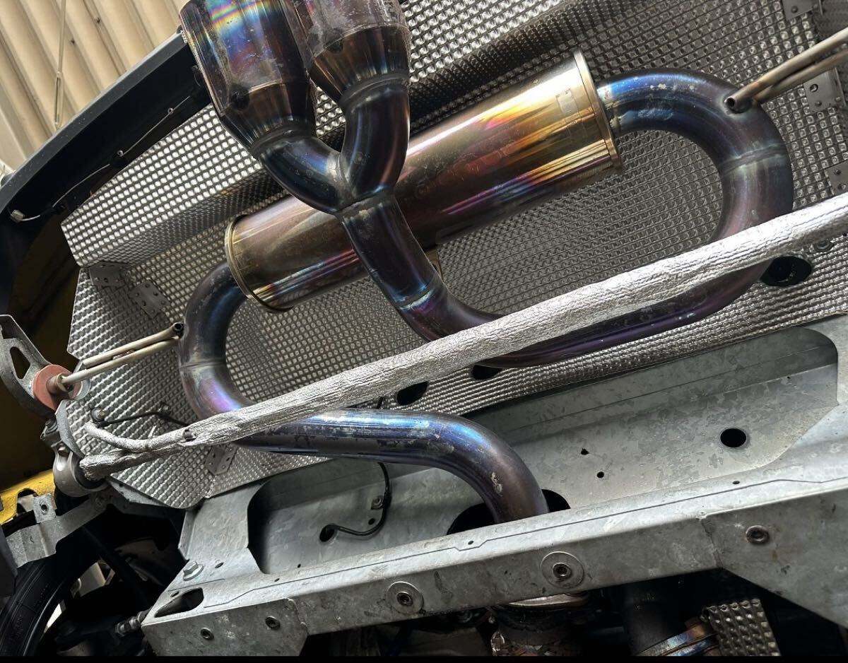 【直接取引】ロータス　エキシージS V6用　5次元マフラー　　オールステンレス　Lotus Exige 