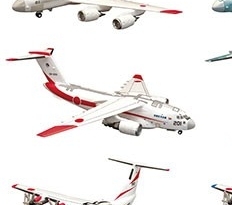 日本の航空機コレクション2 XC-2 技術研究本部　試作1号機_画像2