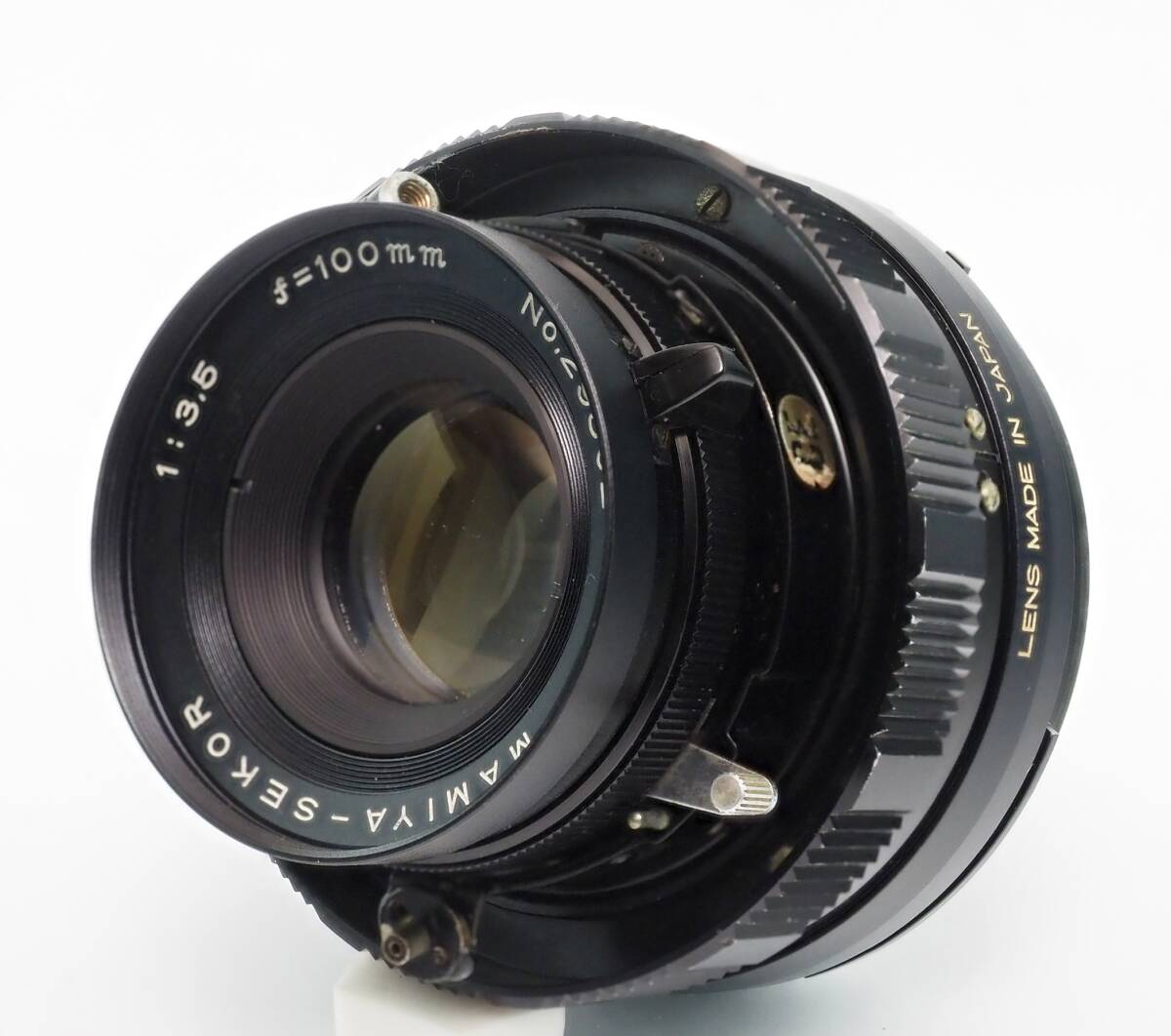 Mamiya Press Universal ブラックセット 100mm f3.5 標準レンズ