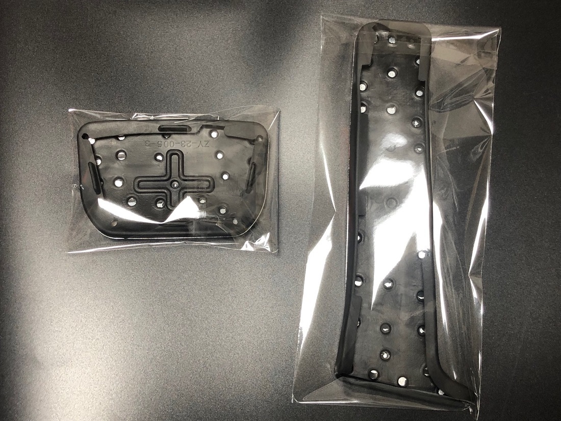 トヨタ 新型 アルファード ヴェルファイア クラウン ハリアー RAV4 レクサス RX NX ES LS UX LM おしゃれ ペダル ペダルカバーセット_画像2