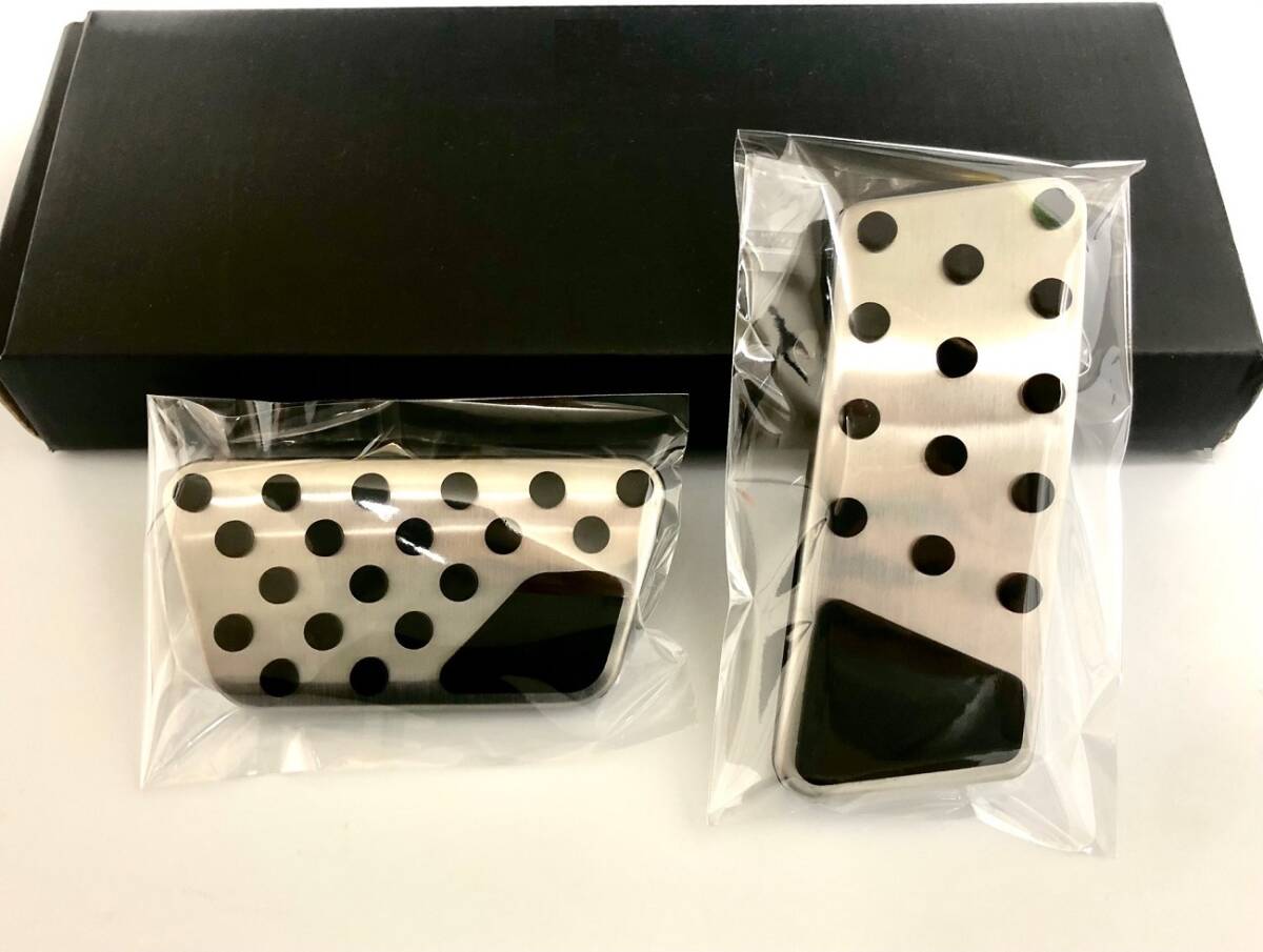 Jeep ジープ ラングラー 3代目 JK型 専用 メタルペダル アクセル ブレーキ ペダルカバーセット_画像1