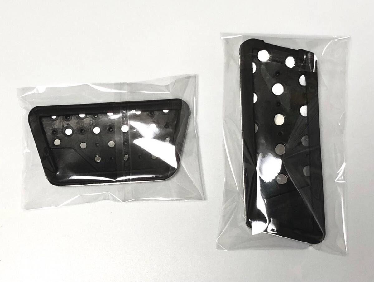 Jeep ジープ ラングラー 3代目 JK型 専用 メタルペダル アクセル ブレーキ ペダルカバーセット_画像2