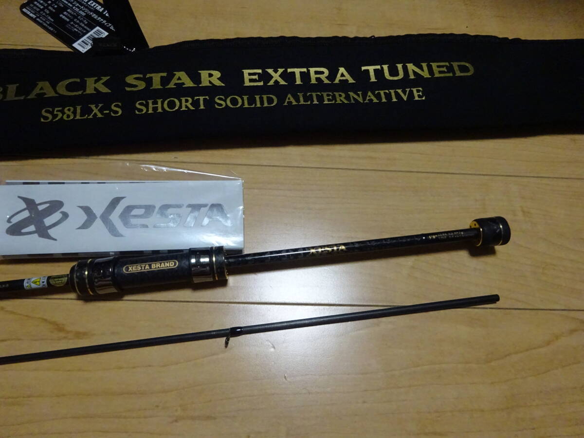 超美品 ゼスタ XESTA ブラックスターエクストラチューンドS58LXS-S_画像1