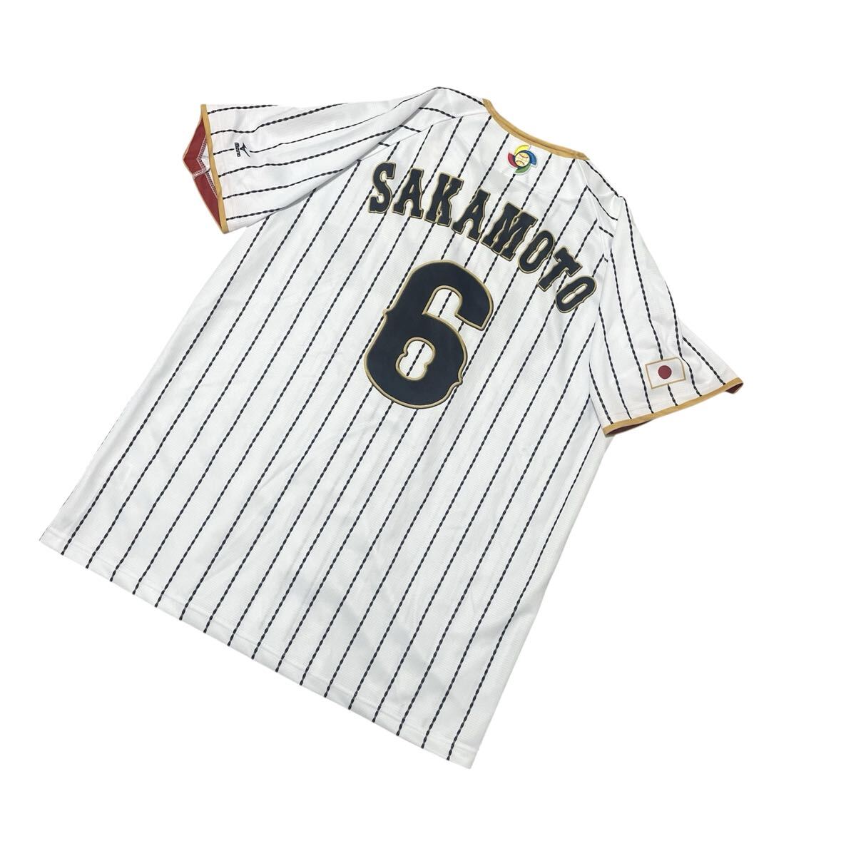 侍ジャパン WBC 坂本勇人 ユニフォーム Lサイズ MIZUNO製 巨人 侍ジャパン WBC 2017 日本代表 ミズノ MIZUNO ホーム 読売