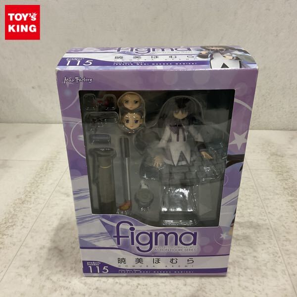 【最安値・新品未開封】figma 魔法少女まどか☆マギカ 暁美ほむら 115 1円〜 未開封 figma 115 魔法少女まどか☆マギカ 暁美ほむら