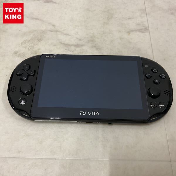PSVITA PCH-2000 動作確認済 初期化済 1円〜 動作確認/初期化済 箱無 PSVITA PCH-2000 ブラック 本体