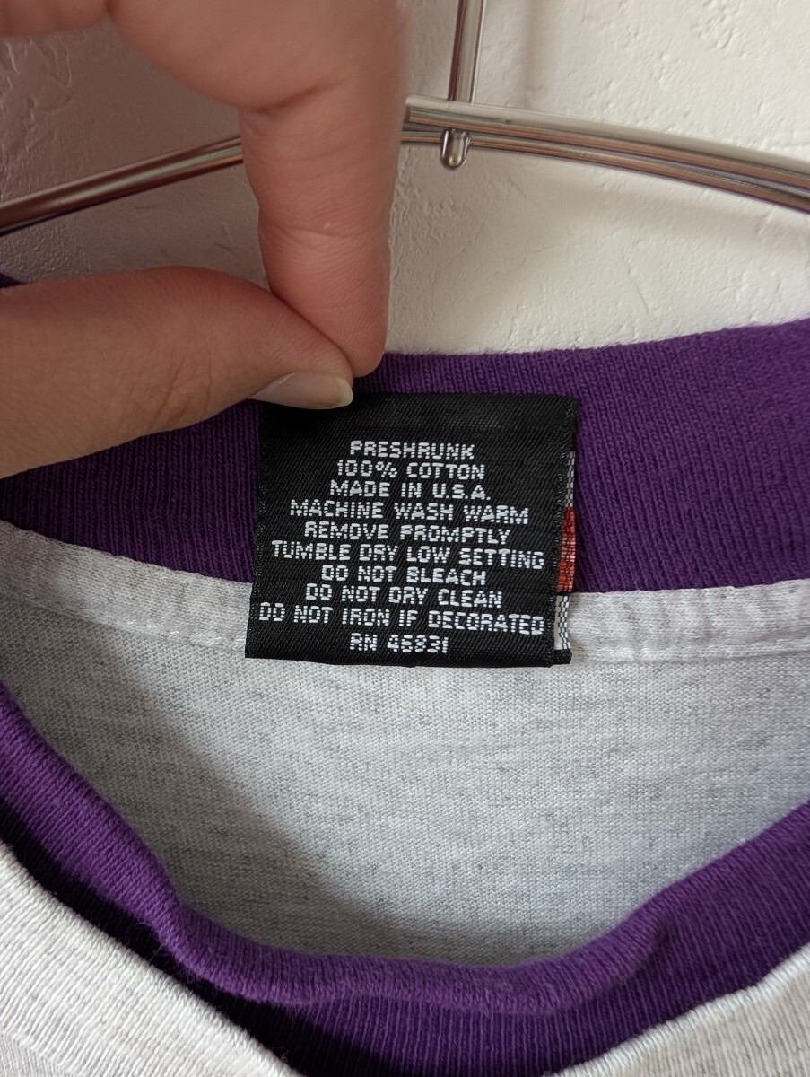 90s USA製 SIGNAL ヴィンテージTシャツ 古着 シングルステッチ 状態良好_画像3