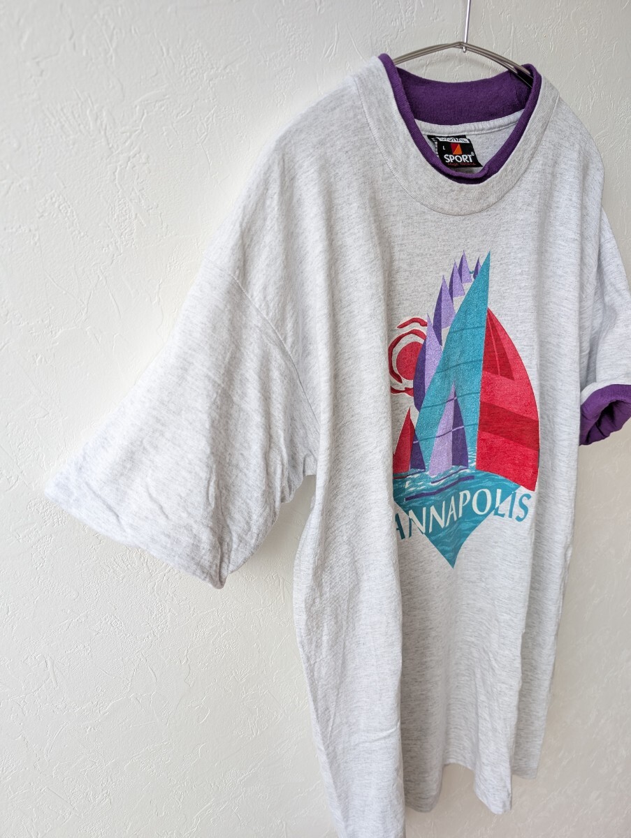 90s USA製 SIGNAL ヴィンテージTシャツ 古着 シングルステッチ 状態良好_画像5