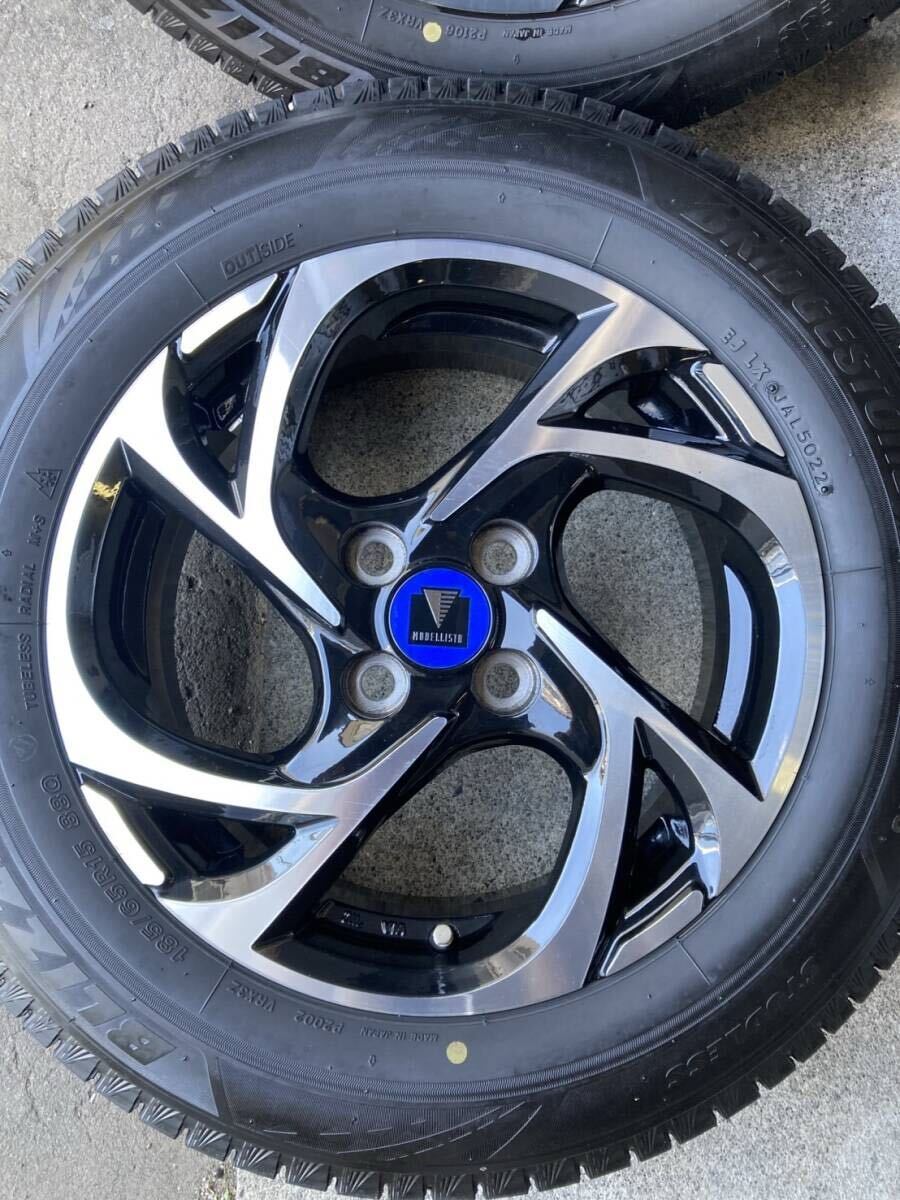 アルミホイールのみ トヨタ純正 MODERISTA モデリスタ SpinAirVI スピンエアー 15インチ 4本 15x6J +45 4H 100 札幌 手渡無料 の画像3