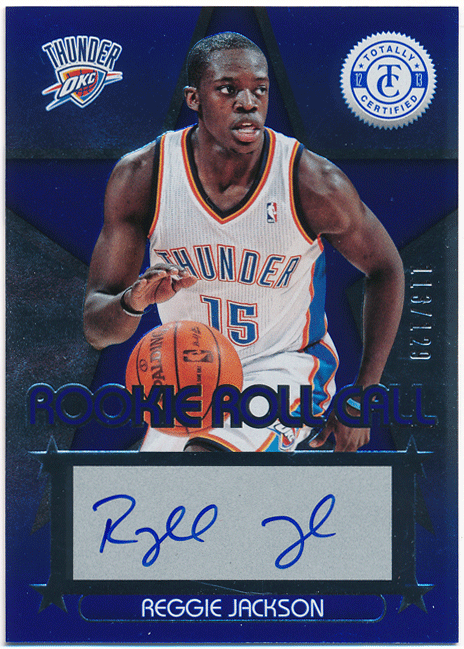 MLB レジー・ジャクソン　カード Reggie Jackson NBA 2012-13 Totally Certified RC Rookie Roll