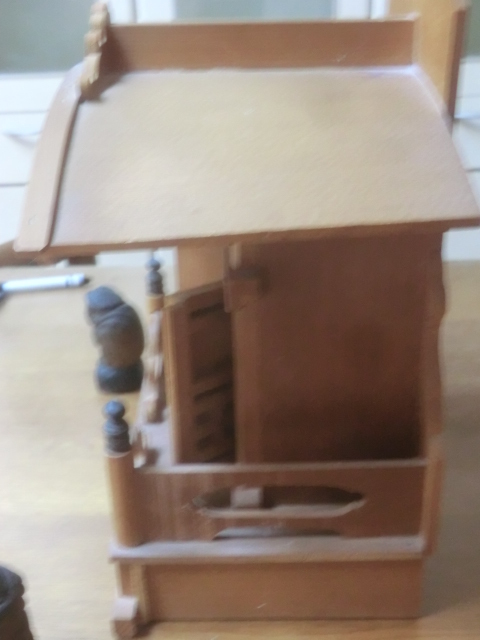 神棚関係神具●恵比寿大黒様と社　写真にある物全て　250817_画像6