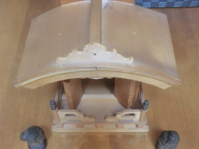 神棚関係神具●恵比寿大黒様と社　写真にある物全て　250817_画像5