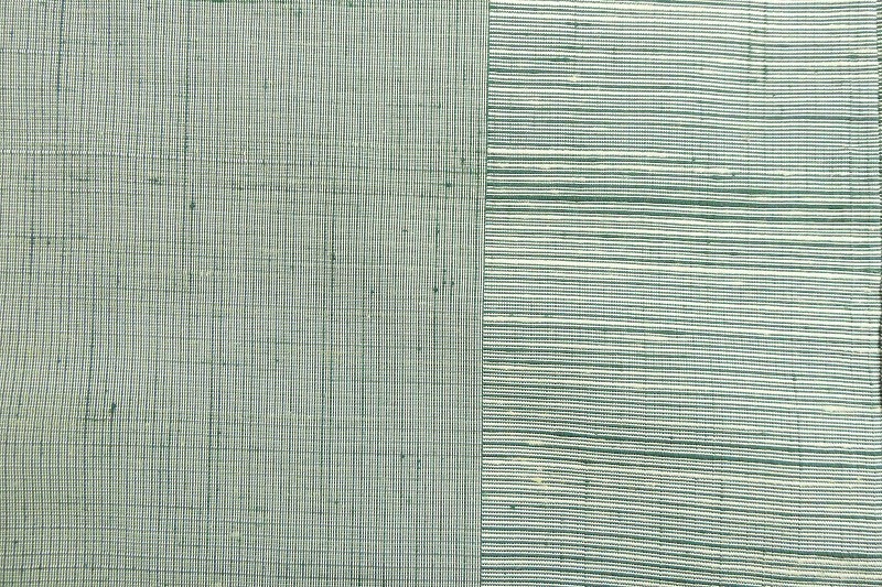 2508A-2029●関着/紬着物/幾何学模様/新品/未仕立て/正絹/(梱包サイズ：80)_画像7