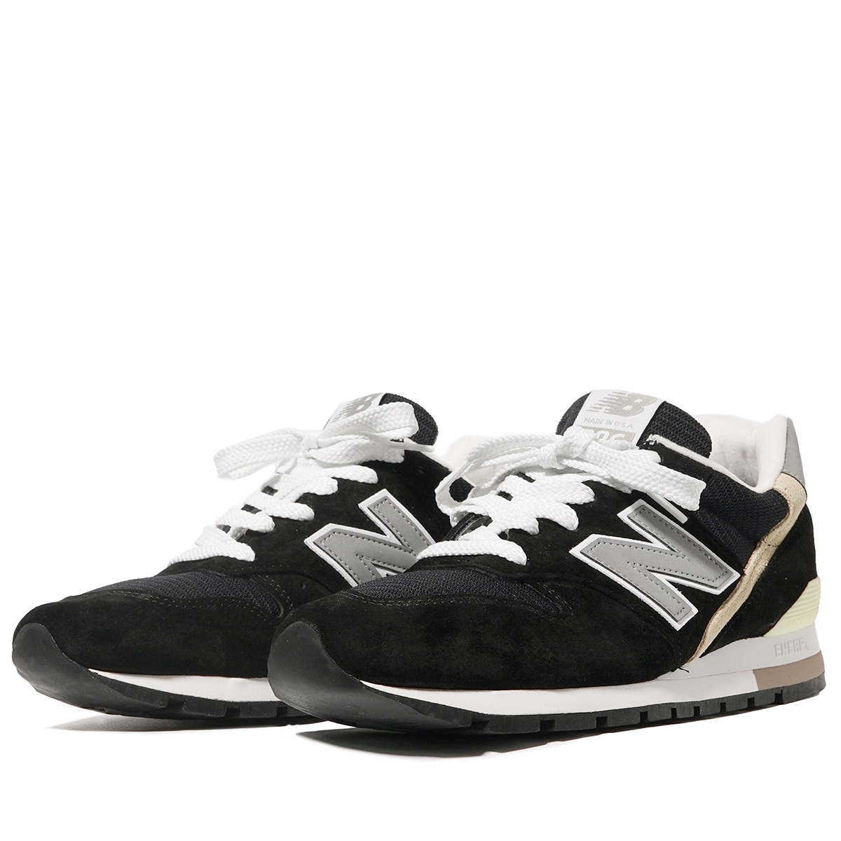 【新品本物 JP購入】New Balance ニューバランス■U996BL■ブラック/US12.0 30.0cm■アメリカ製 スニーカー 靴 オールドスクールクラシック_画像2