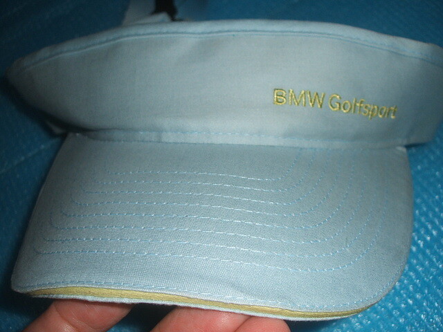 レア！未使用！BMW Golfsport のサンバイザー_画像3