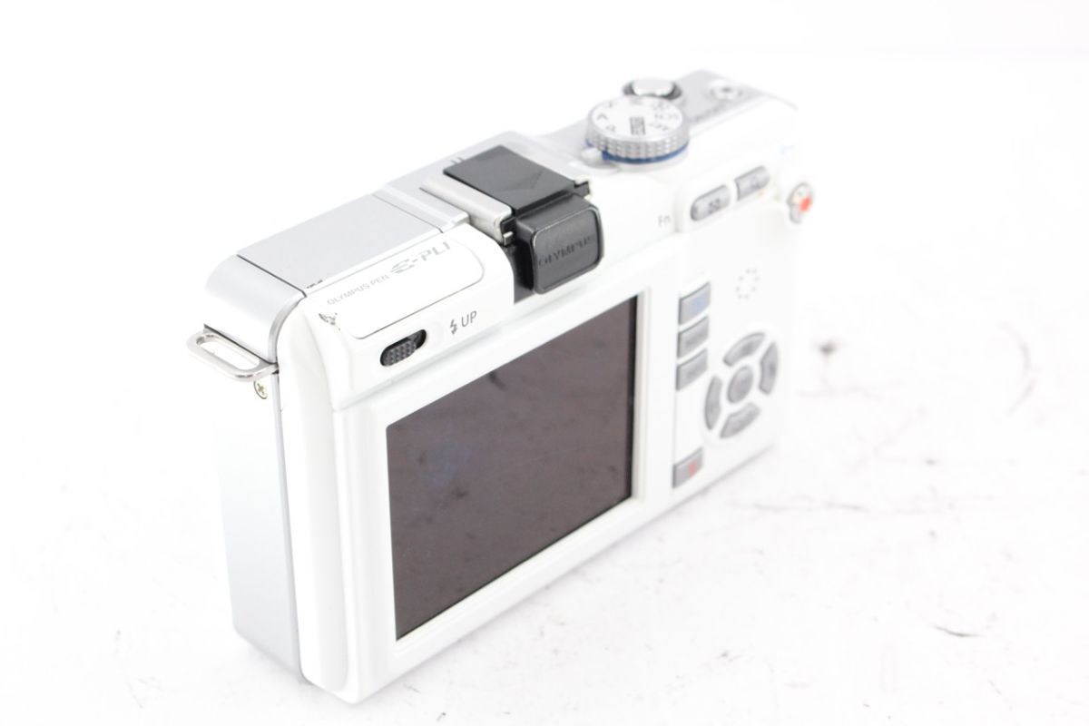 ★特上品★オリンパス OLYMPUS PEN E-PL1 ホワイト ボディ 《キャップ 付き》 ＃A4914