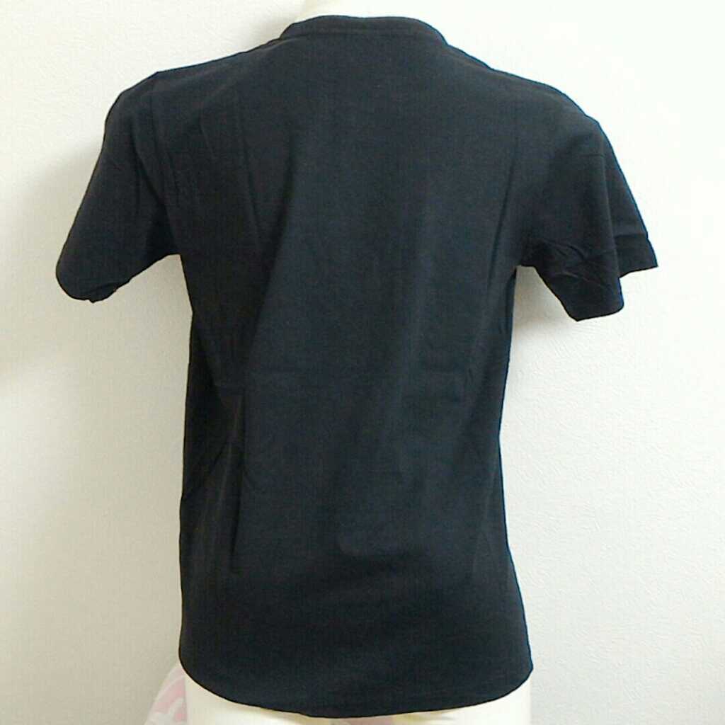 貴重なアニマルプリント♪ 高品質 Tシャツ ブラック アメリカンなアカシカ Lサイズ 送料無料_画像4