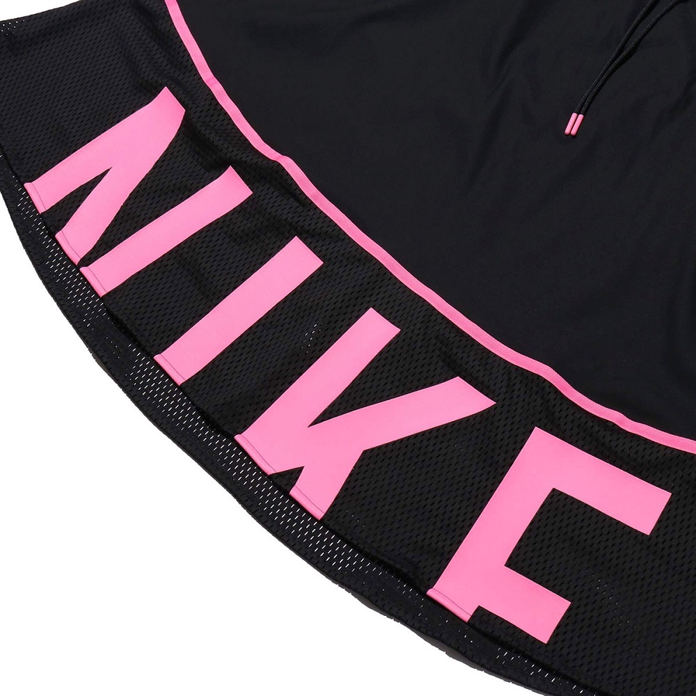  Nike Mwi мужской сетка юбка обычная цена 8250 иен черный розовый NIKE AS W MESH SKIRT Logo 